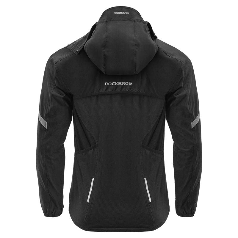 Detachable Top Long Sleeve Breathable Sports Cycling Jacket