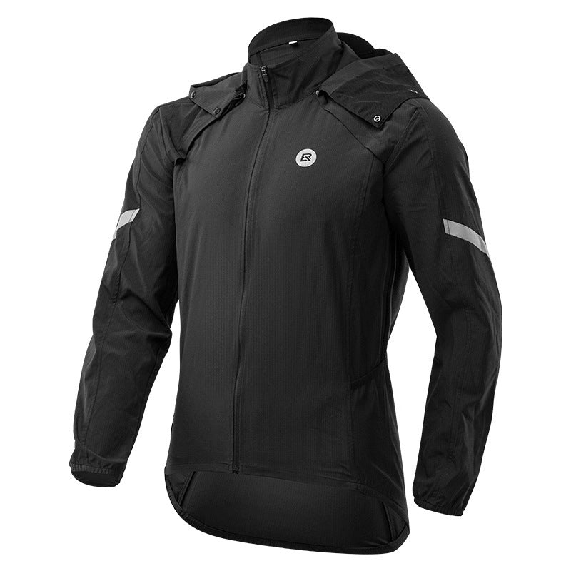 Detachable Top Long Sleeve Breathable Sports Cycling Jacket